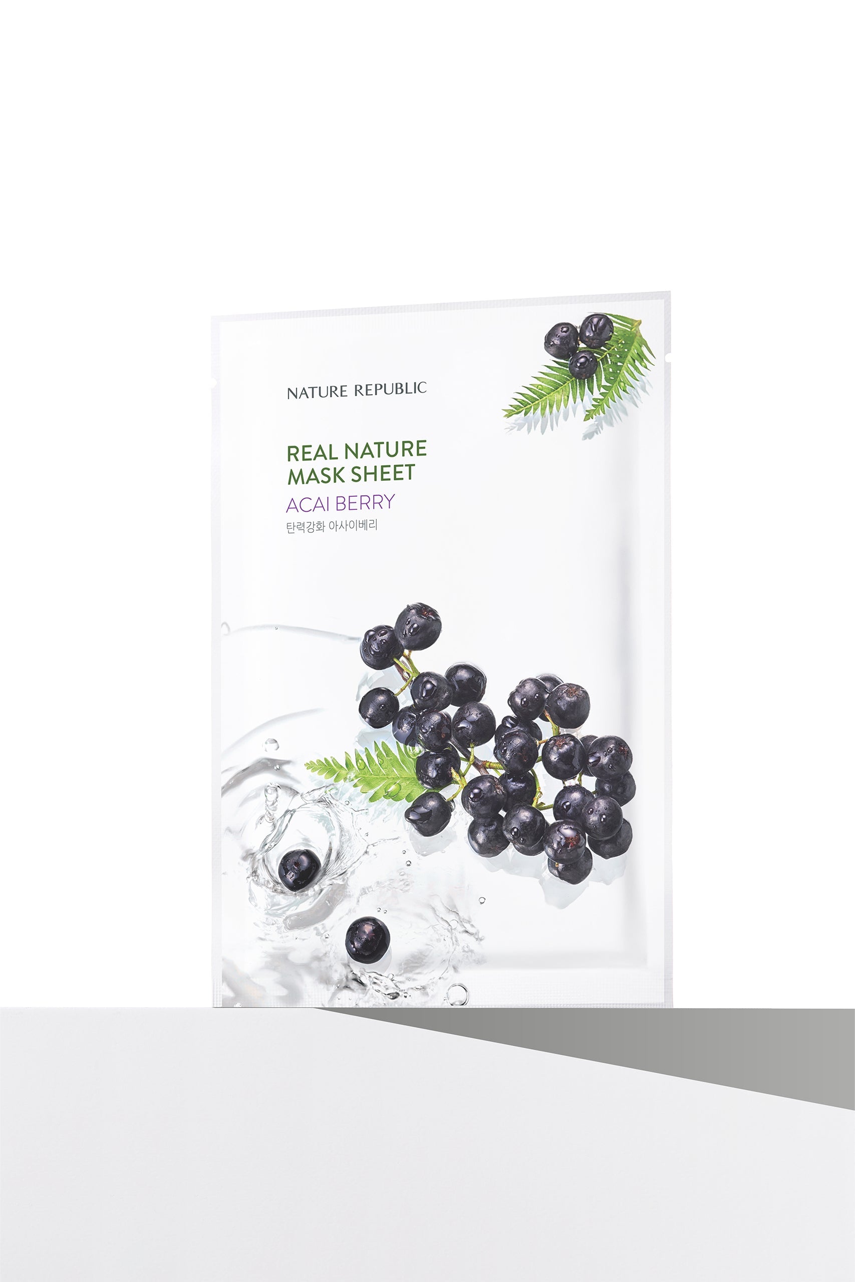 Real Nature Acai Berry Mask Sheet - Masca de fata cu extract de Acai Berry - HER