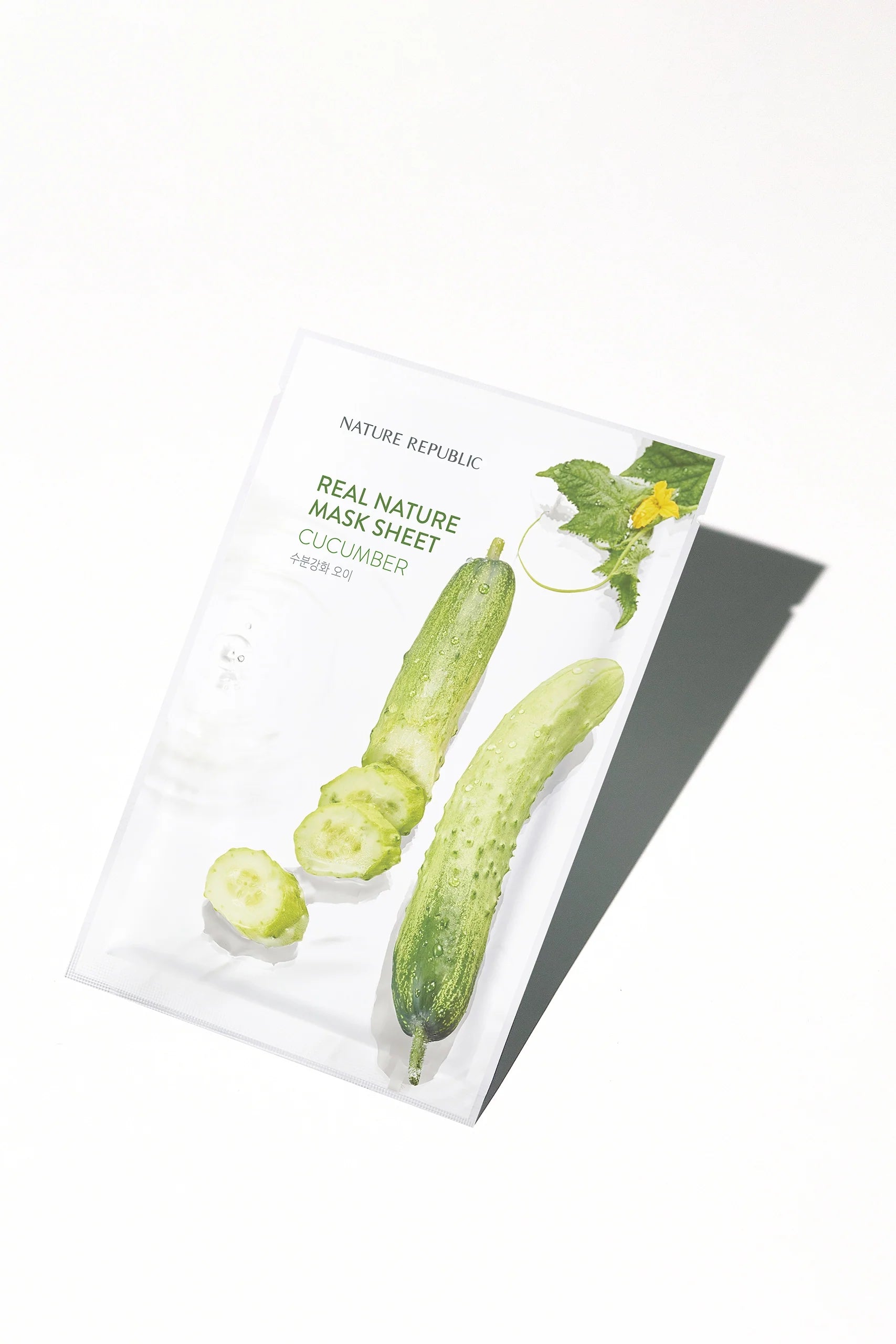 Real Nature Cucumber Mask Sheet - Masca de fata cu extract de Castravete - HER