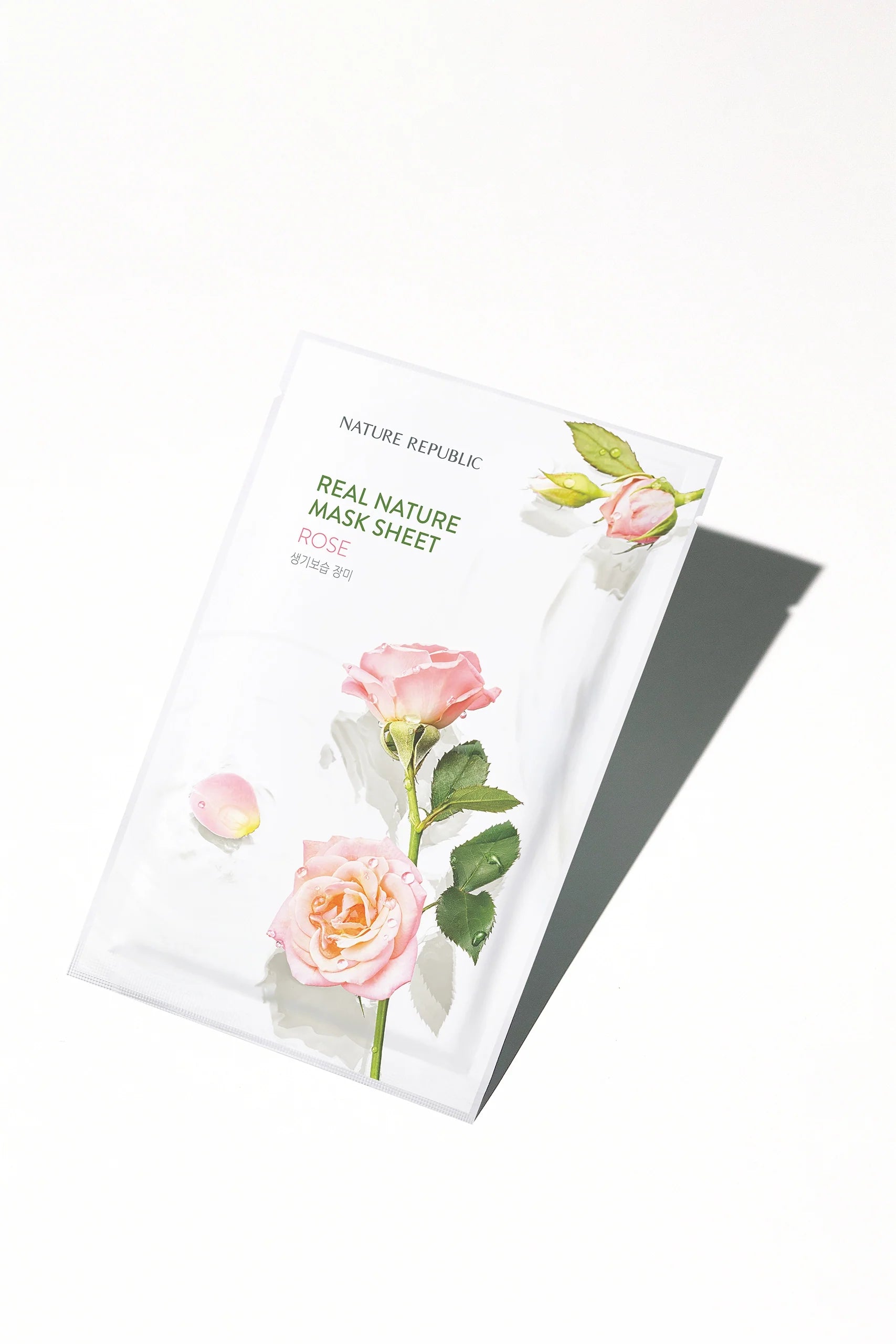 Real Nature Rose Mask Sheet - Masca de fata cu extract de Trandafir - HER
