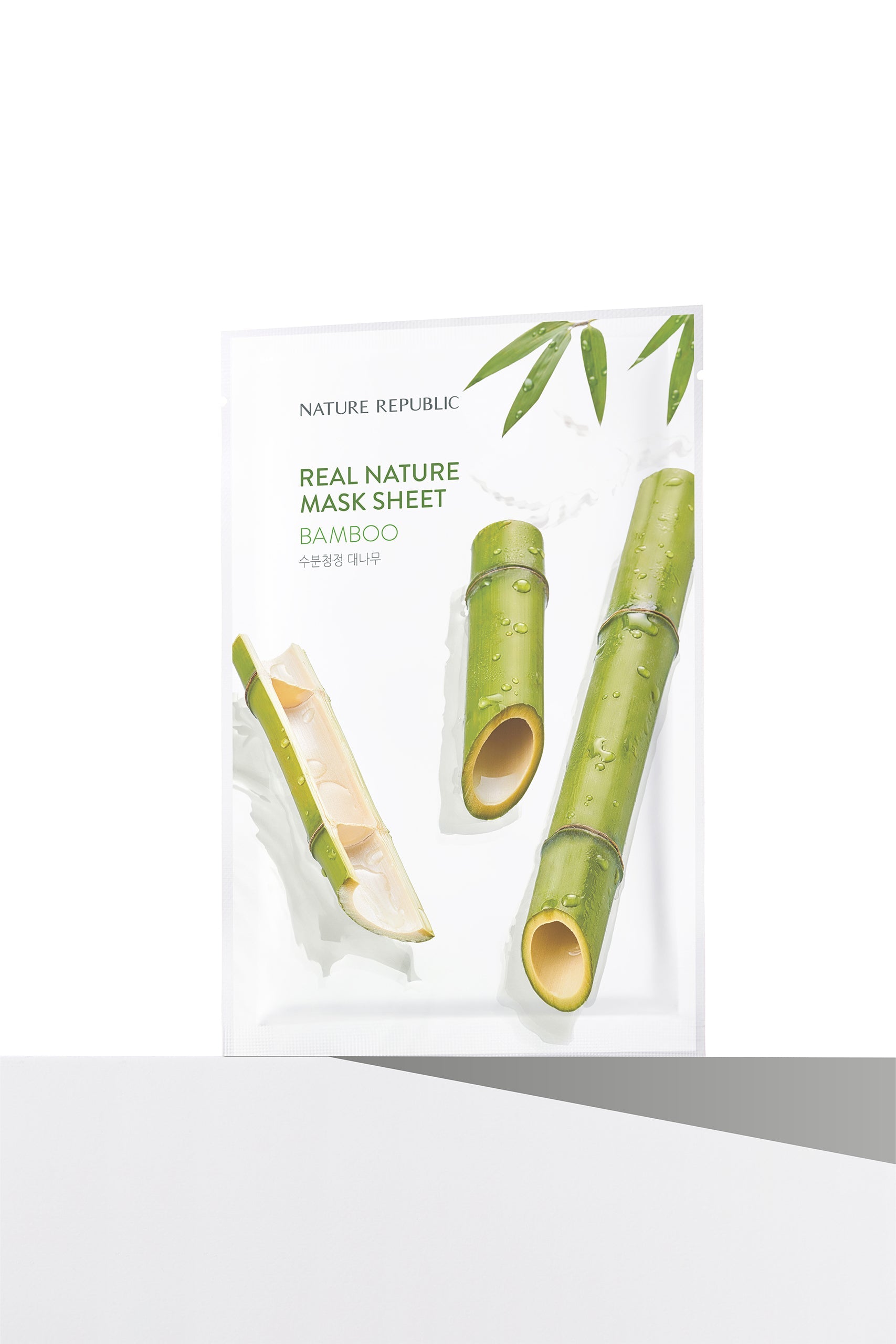 Real Nature Bamboo Mask Sheet- Masca de fata cu extract de Bambus - HER