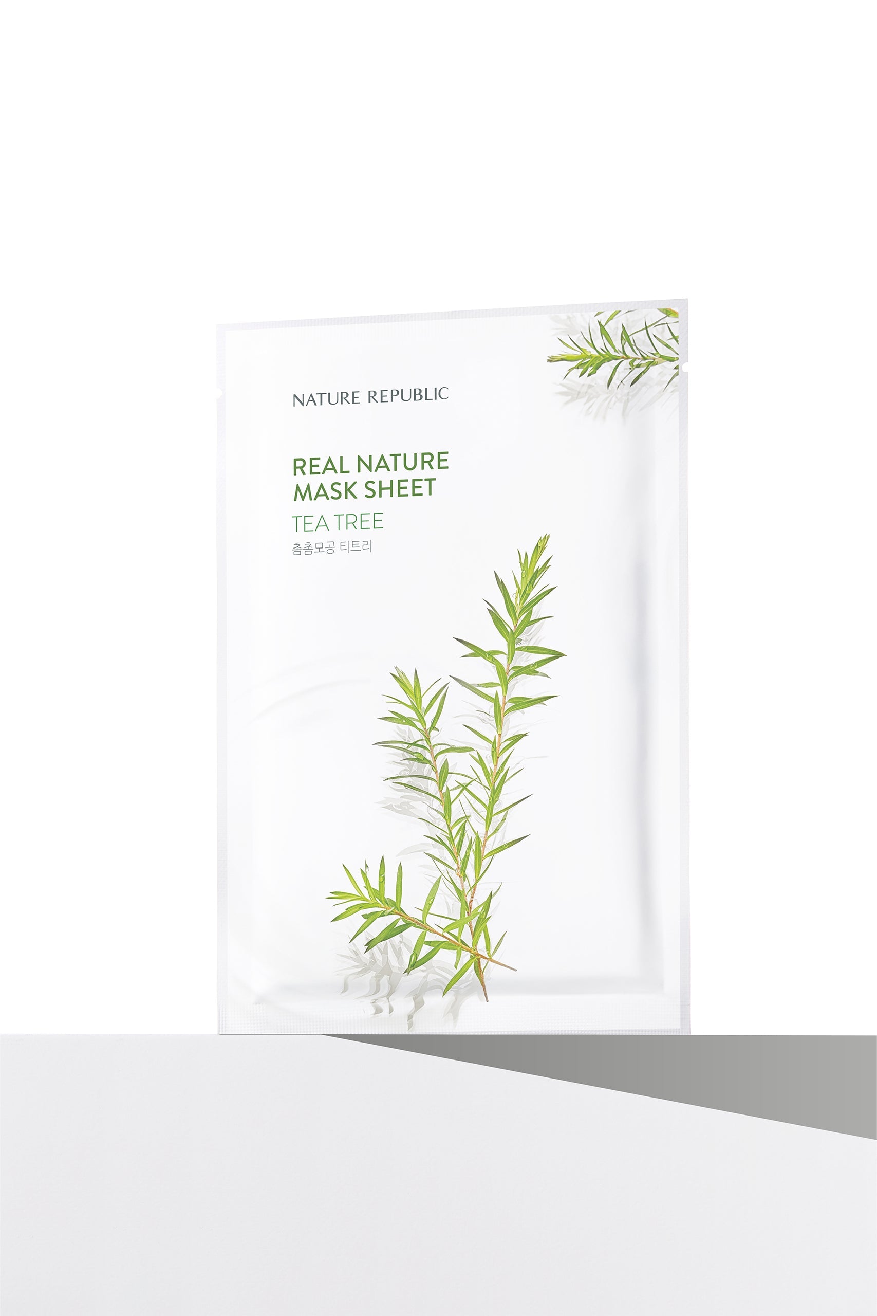 Real Nature Tea Tree Mask Sheet - Masca de fata cu extract de Tea Tree - HER