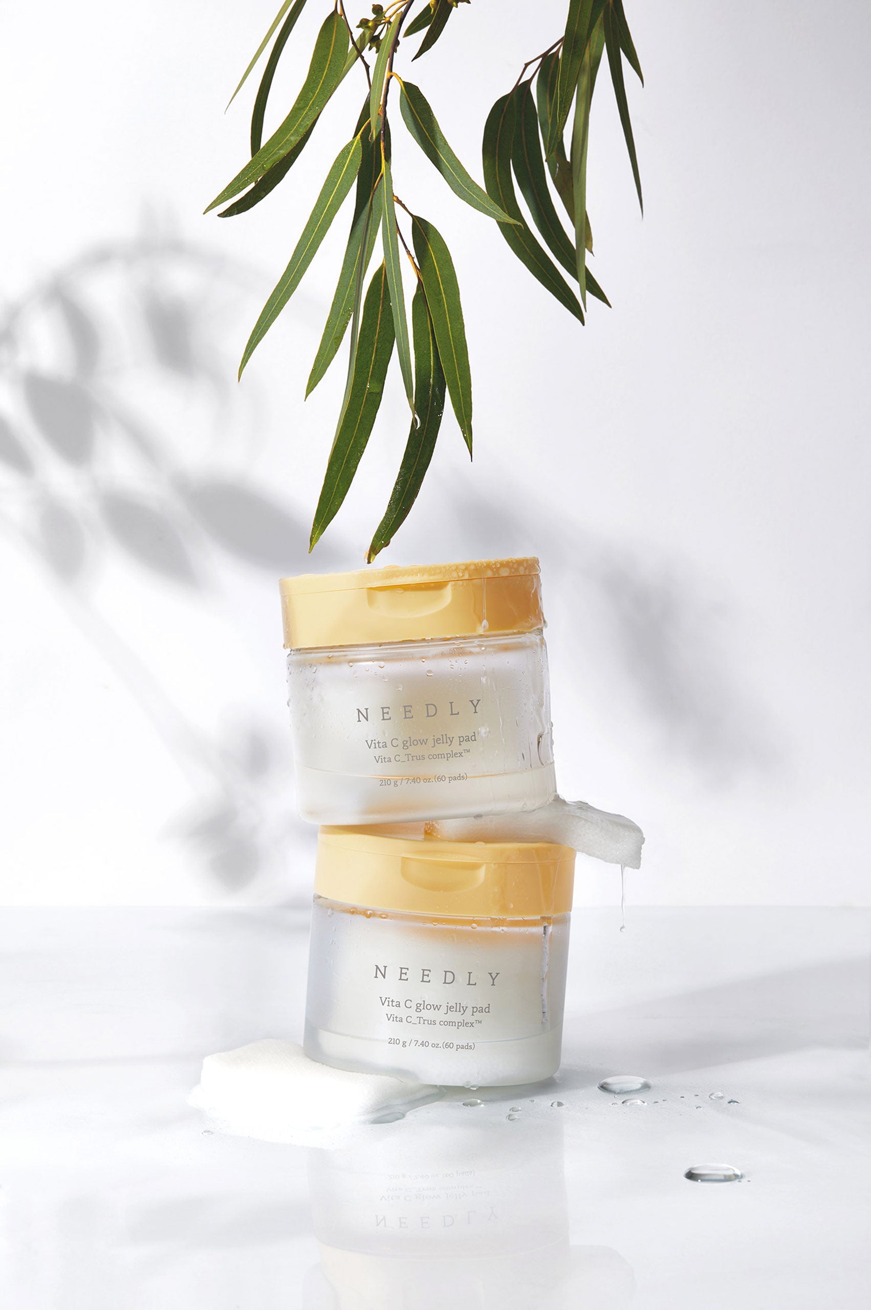 Needly Vita C Glow Jelly Pad - Paduri tonice cu vitamina C - HER