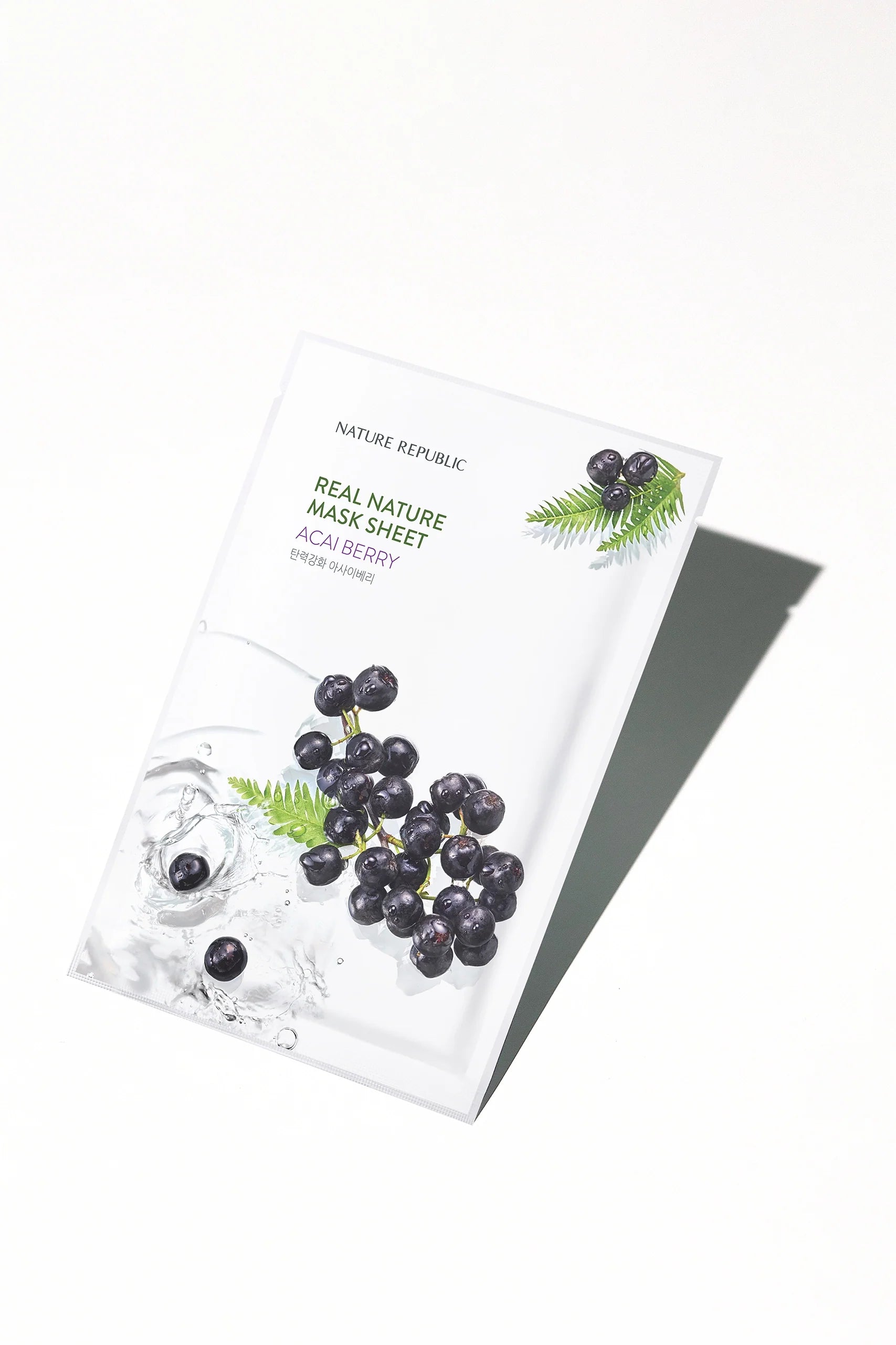 Real Nature Acai Berry Mask Sheet - Masca de fata cu extract de Acai Berry - HER
