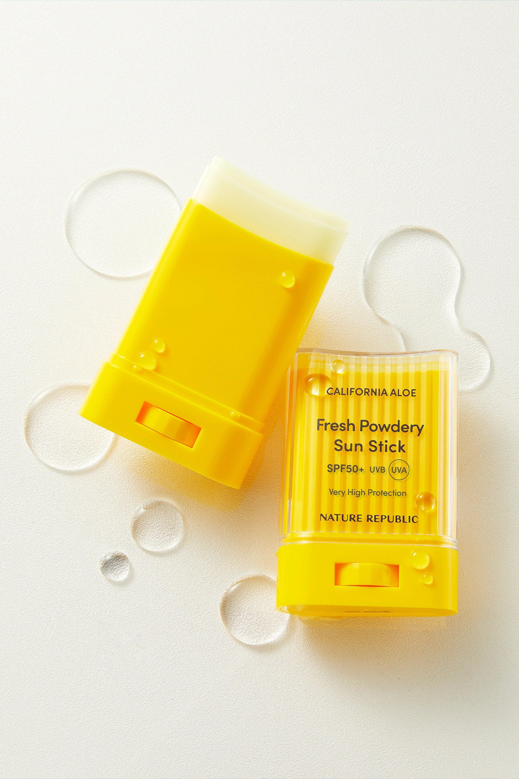 Nature Republic California Aloe Fresh Powdery Sun Stick Spf50+ – Stick cu protectie solara