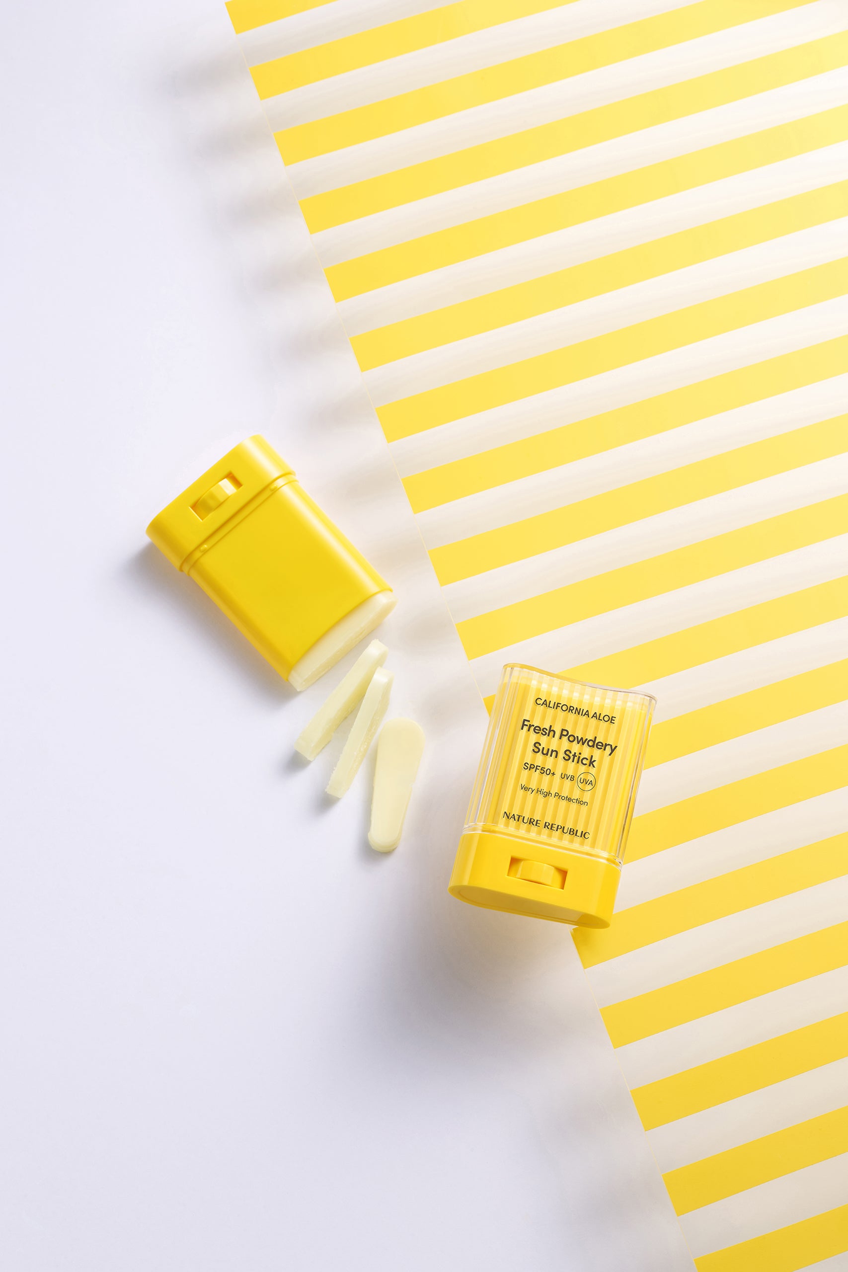 Nature Republic California Aloe Fresh Powdery Sun Stick Spf50+ – Stick cu protectie solara