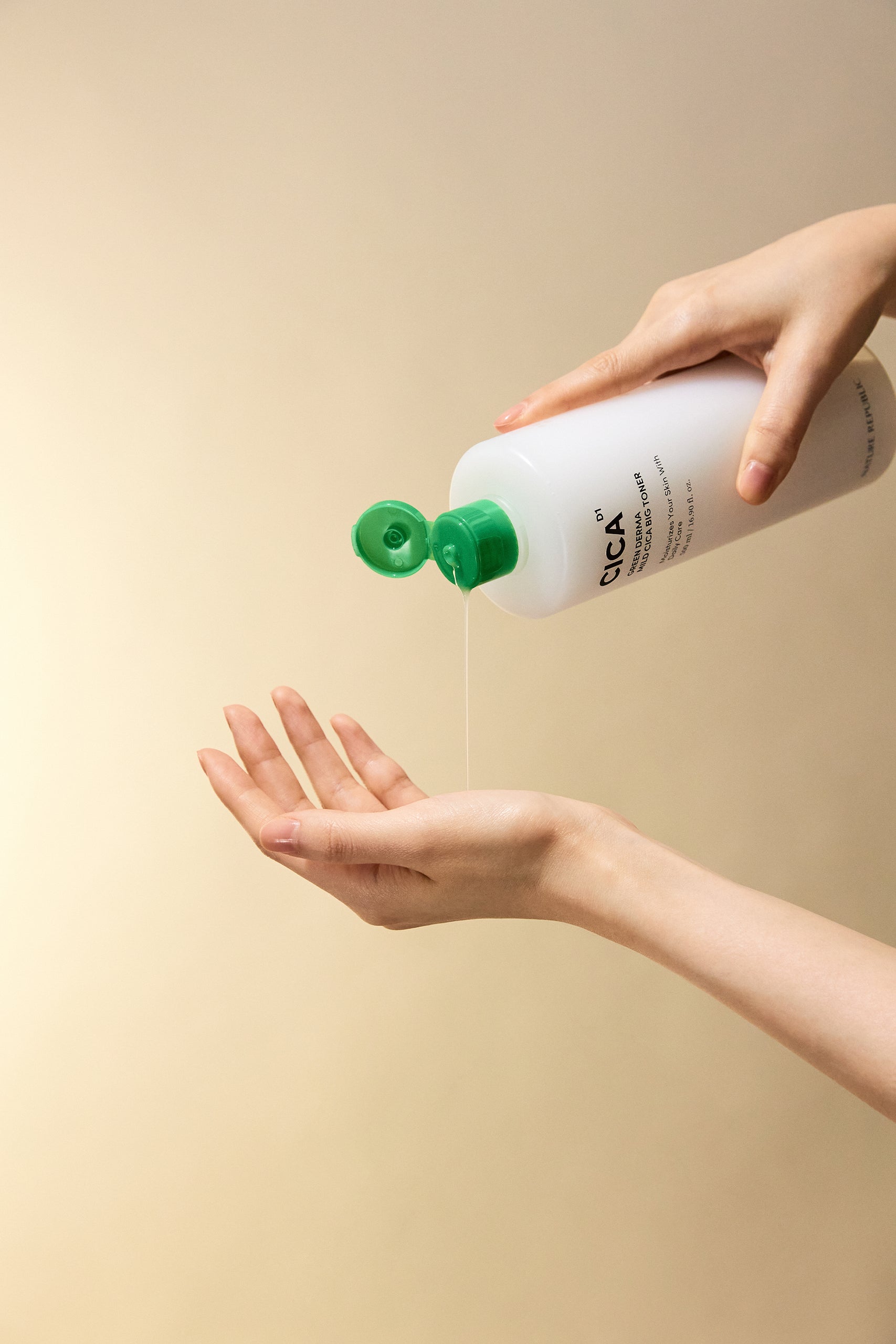 Green Derma Mild Cica Big Toner - Toner calmant cu Centella Asiatica - HER