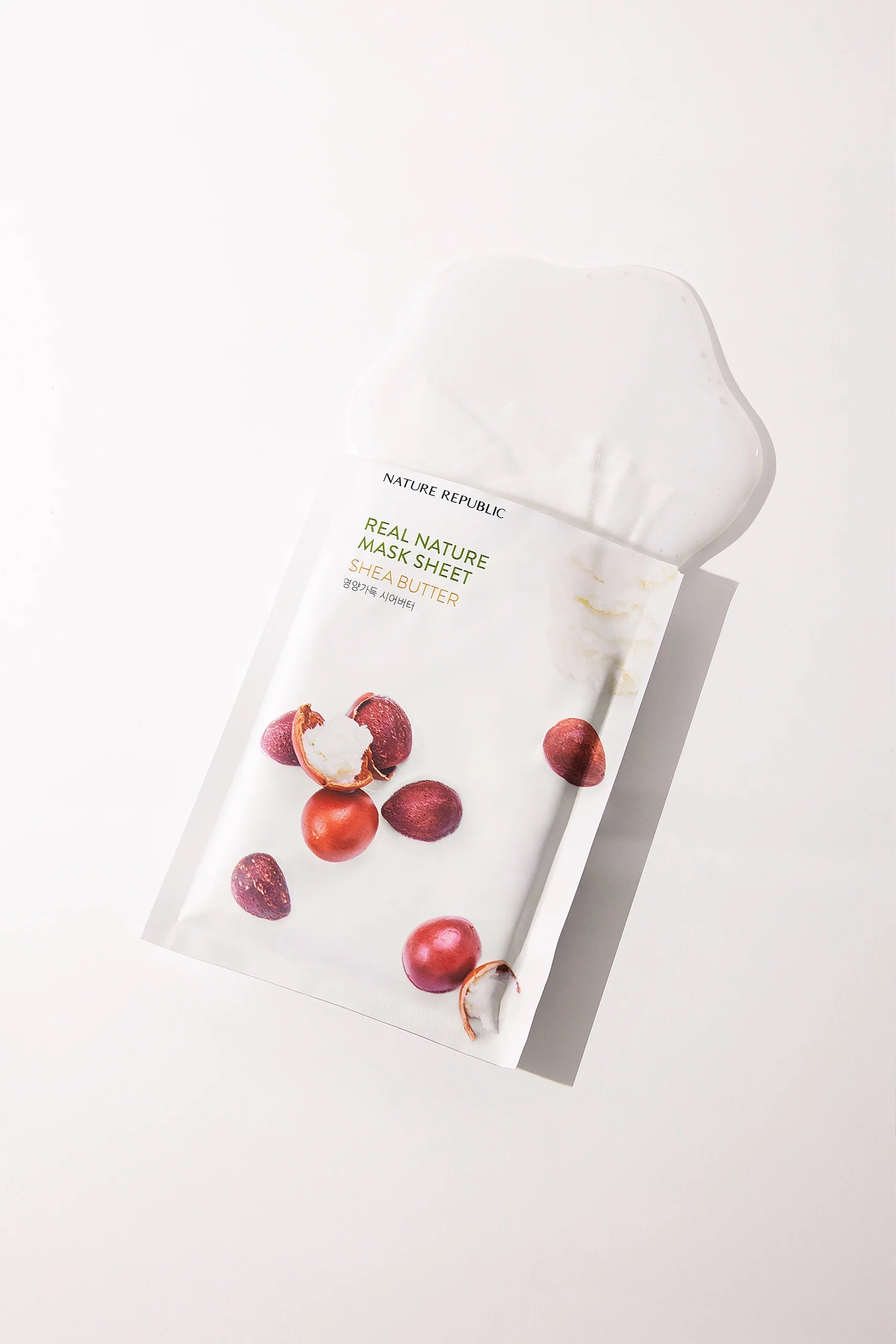 Real Nature Shea Butter Mask Sheet - Masca de fata cu extract de Unt de Shea - HER