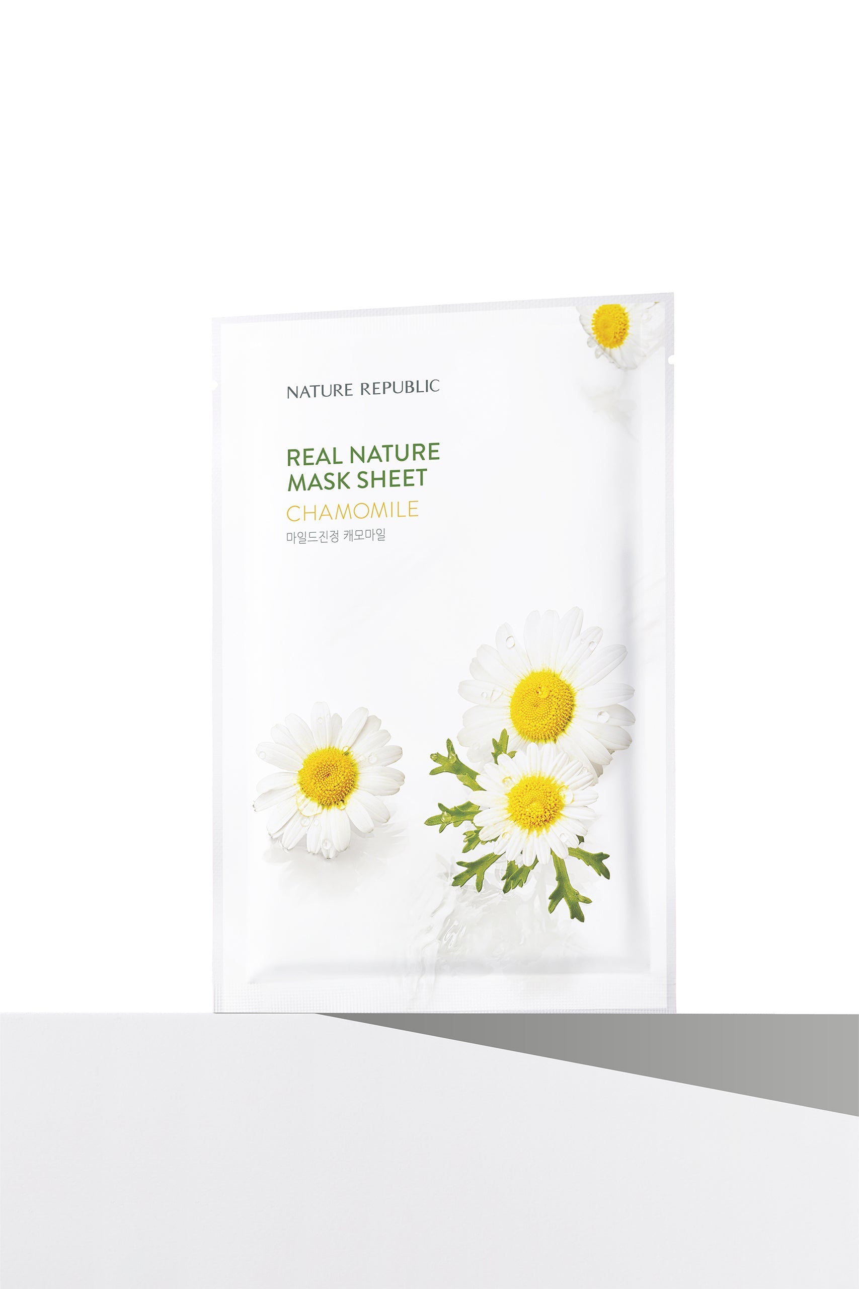 Real Nature Chamomile Mask Sheet - Masca de fata cu cu extract de Musetel - HER