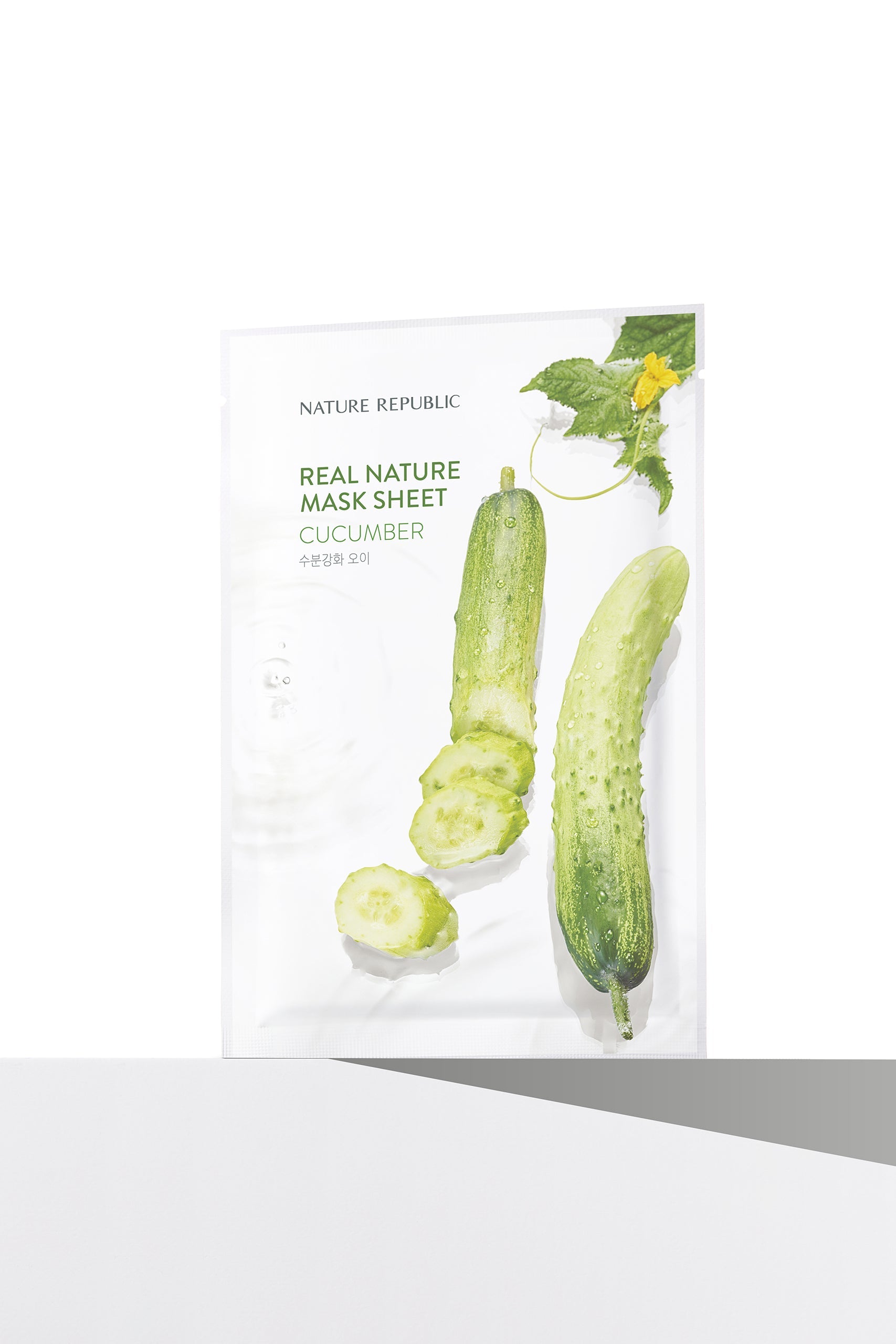 Real Nature Cucumber Mask Sheet - Masca de fata cu extract de Castravete - HER