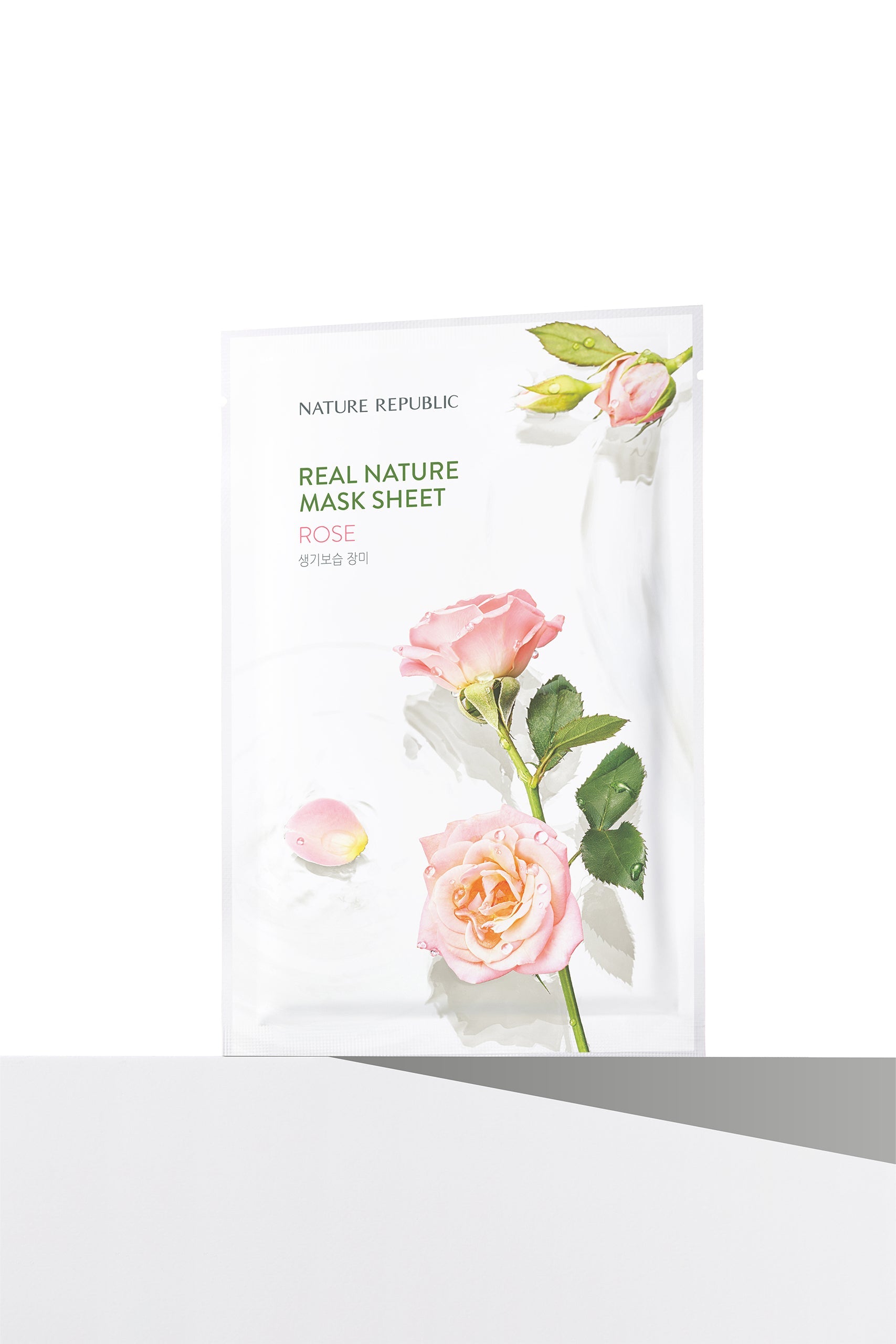 Real Nature Rose Mask Sheet - Masca de fata cu extract de Trandafir - HER