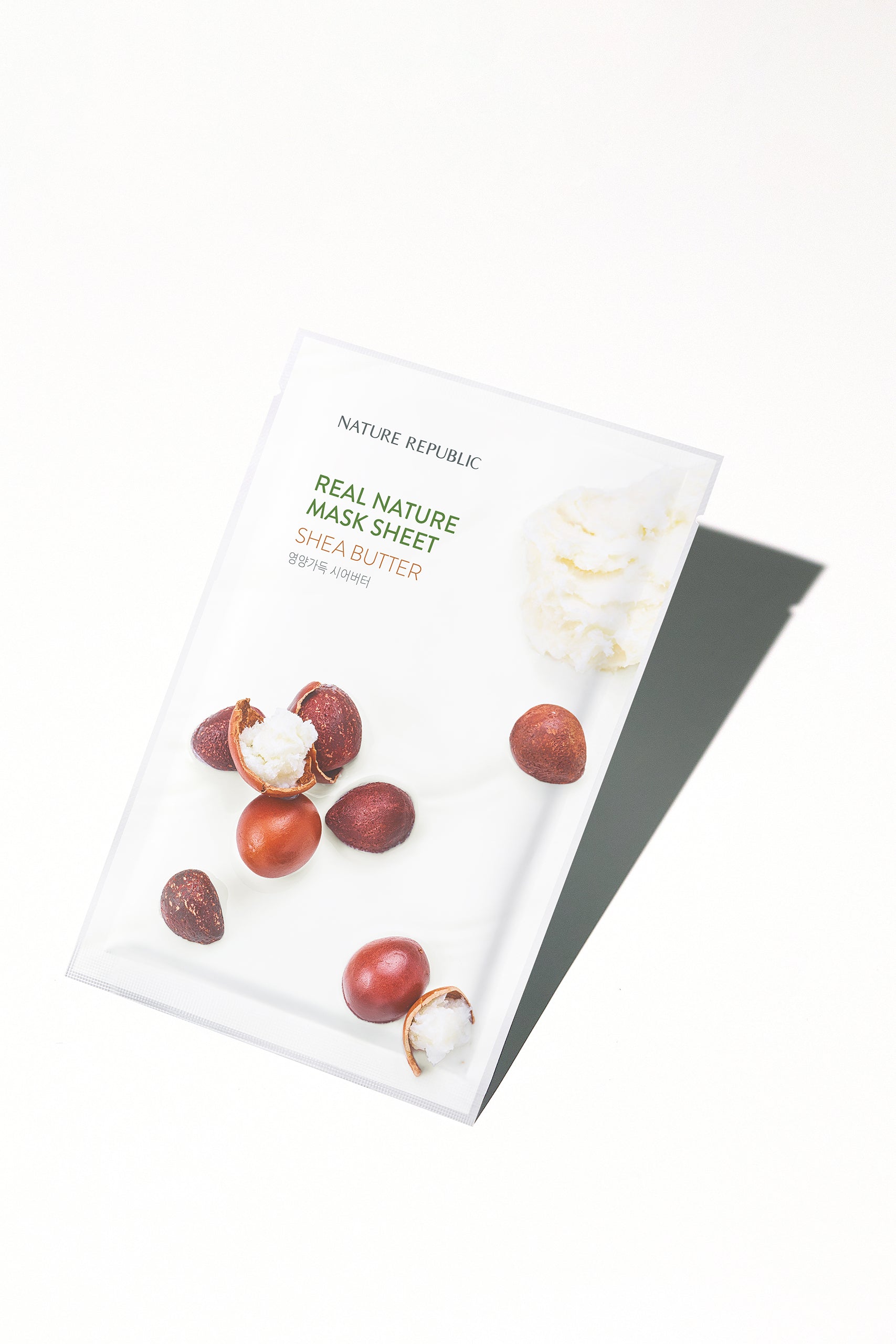 Real Nature Shea Butter Mask Sheet - Masca de fata cu extract de Unt de Shea - HER