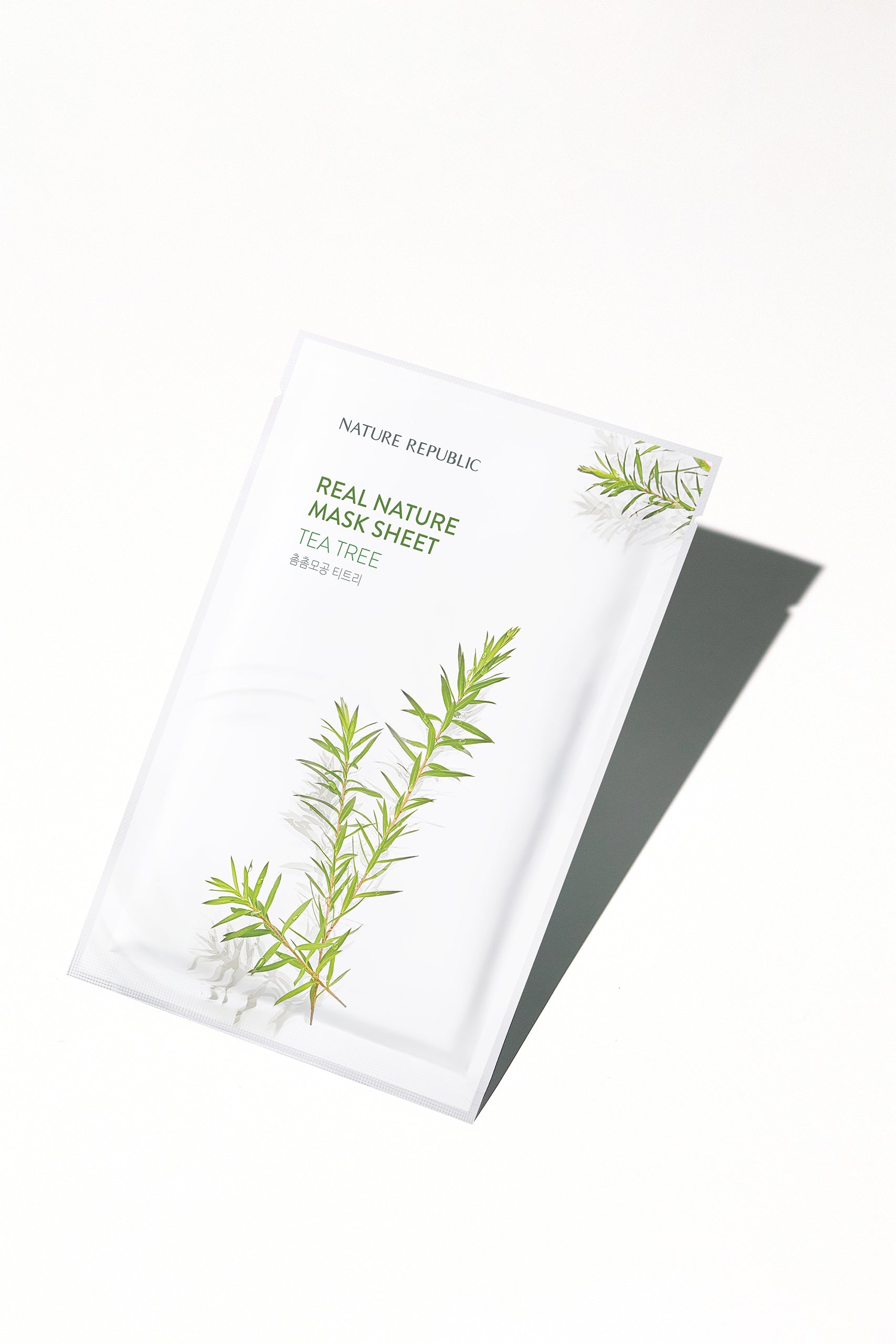 Real Nature Tea Tree Mask Sheet - Masca de fata cu extract de Tea Tree - HER